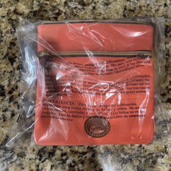 Dooney And Bourke Nylon Double Zip Crossbody Bag with tags - Picture 15 of 15